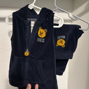Guess Authentic Vintage 12 Mo sleeveless sweat suit. Baby boys/girls